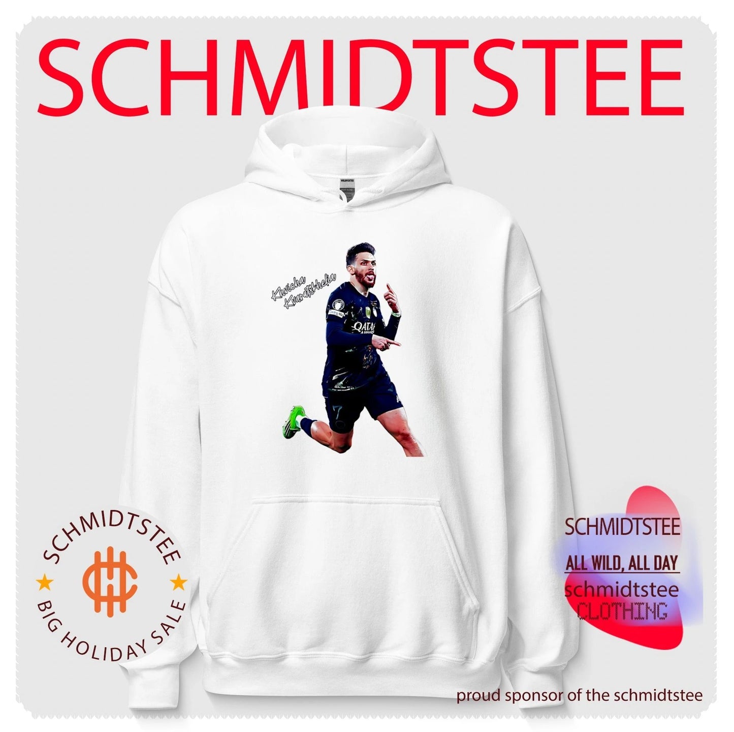 Paris Saint-Germain Khvicha Kvaratskhelia graphic shirt