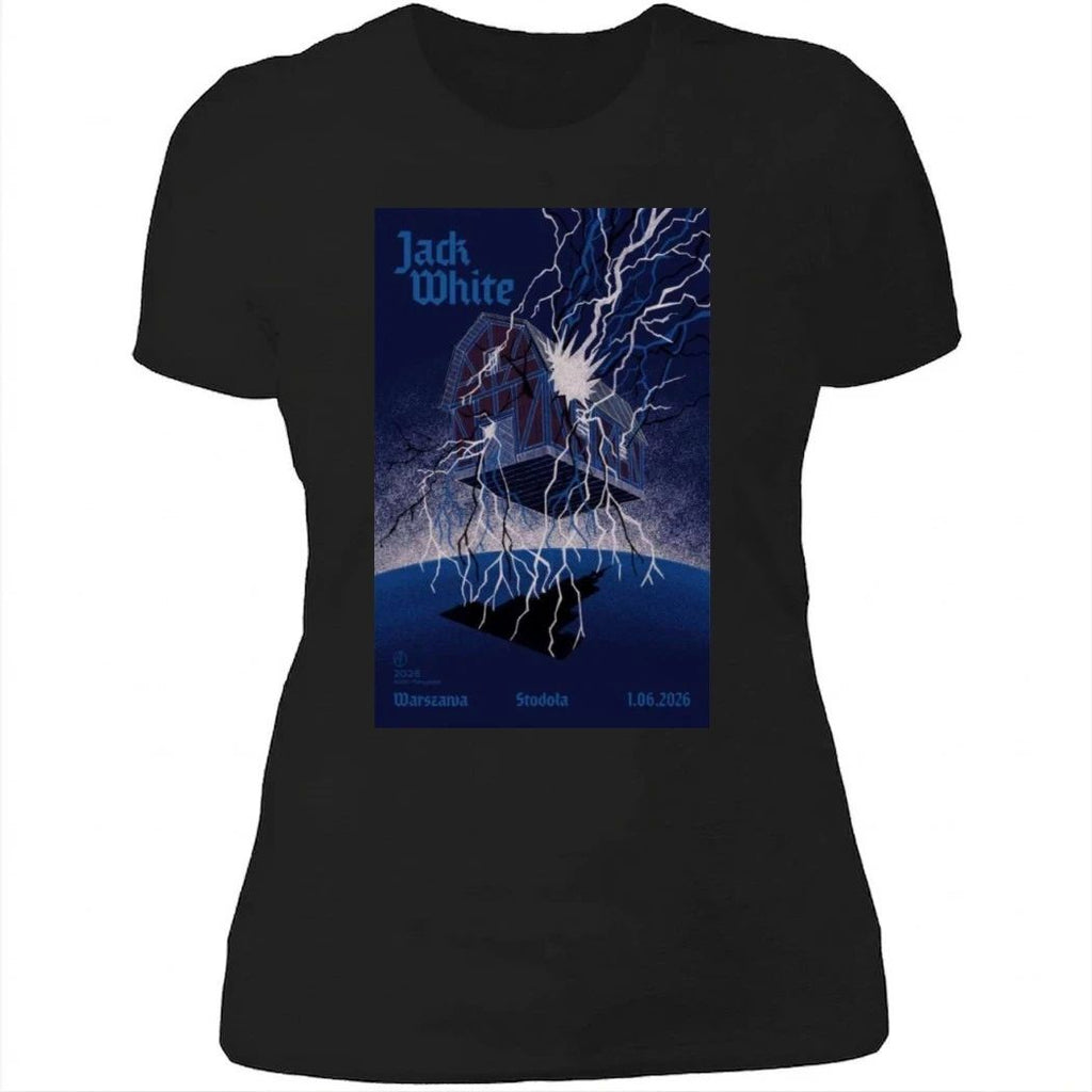 Jack White Warszawa Poster June 1 2026 Shirt