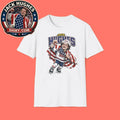 Men’s Hockey Jack Hughes Caricature Shirt