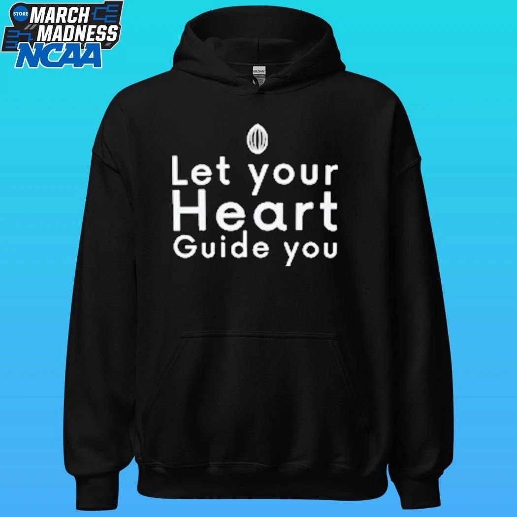 Let Your Heart Guide You Maya Moon Eco Raglan Shirt