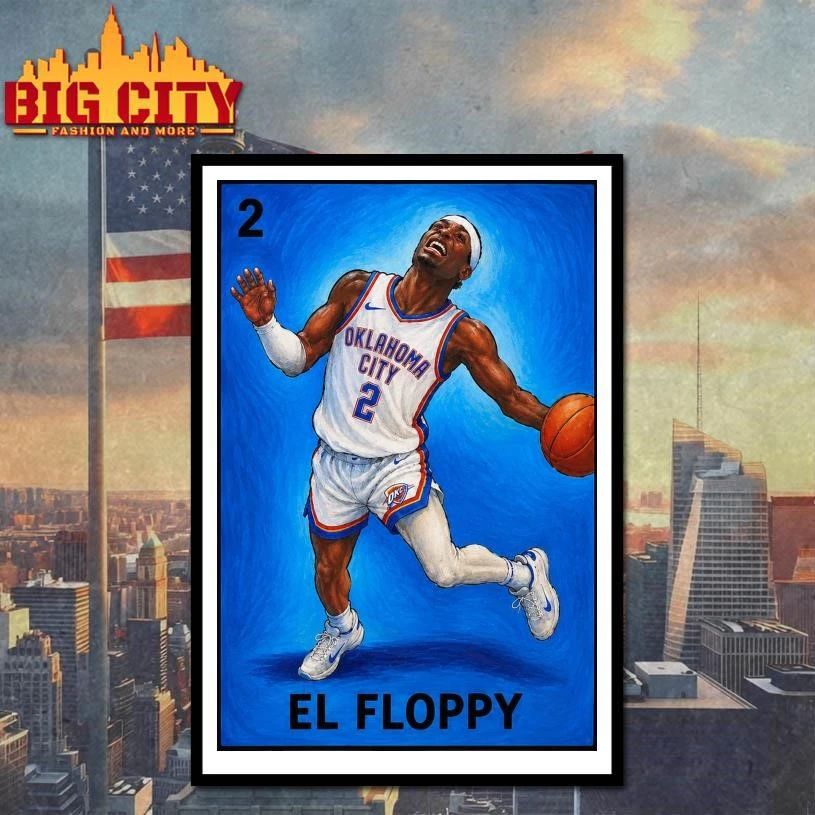 Oklahoma City Thunder #2 El Floppy Shirt