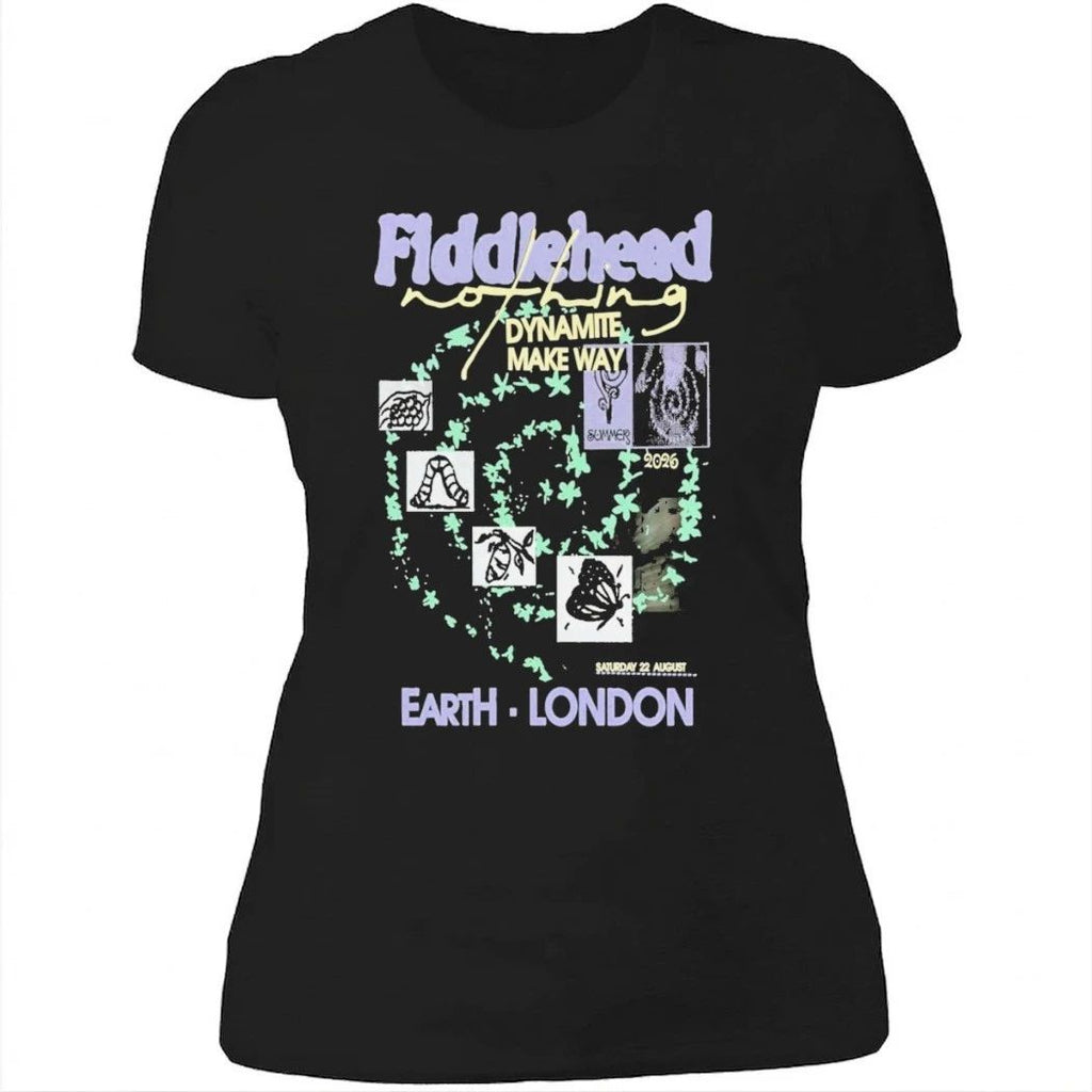 Fiddlehead Aug 22 2026 EartH, London Poster Shirt