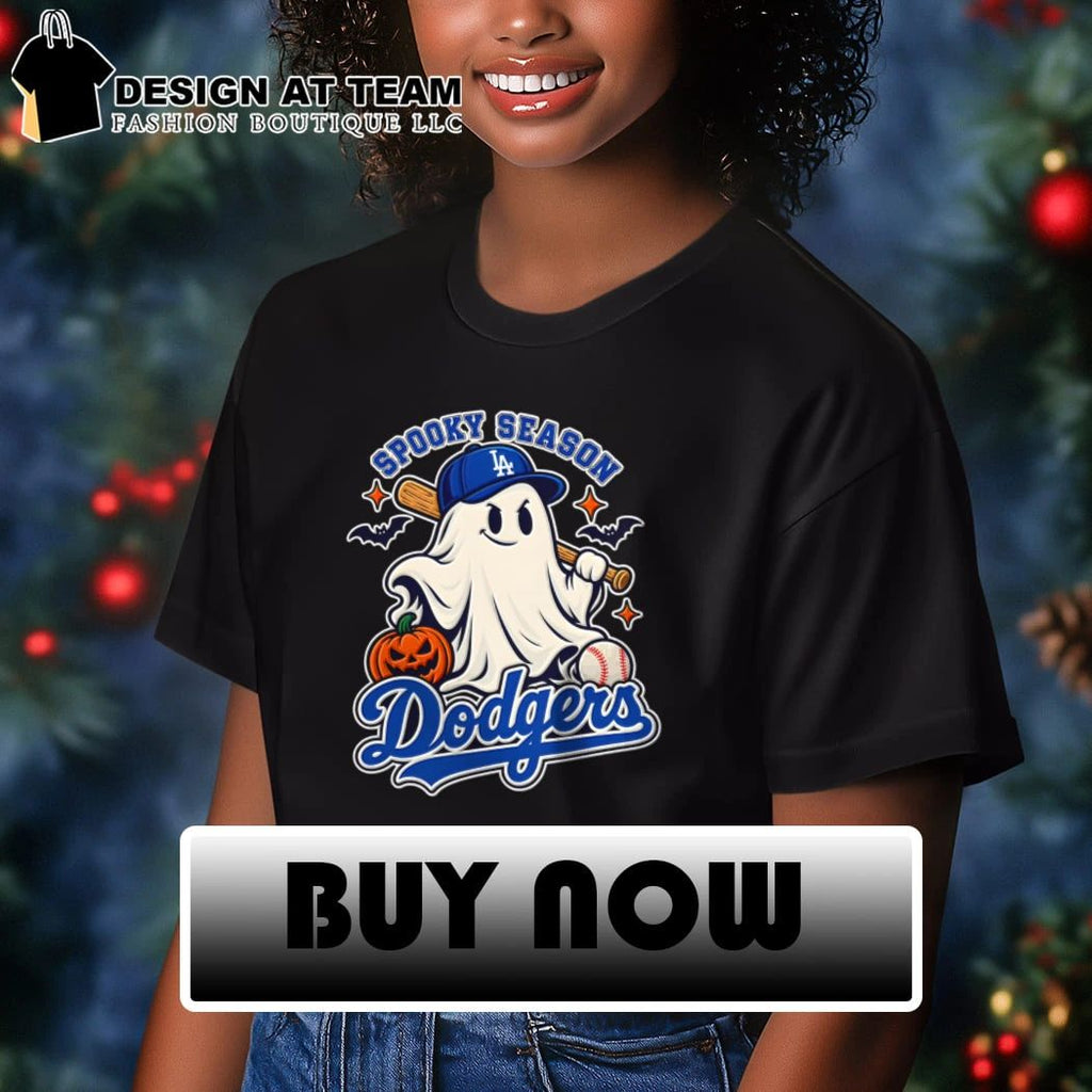 Los Angeles Dodgers Halloween Ghost Spooky Season Baseball shirt