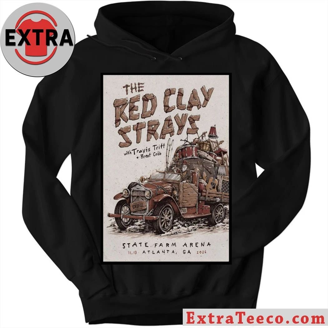 The Red Clay Strays November 13 2026 In Atlanta GA Poster Shirt