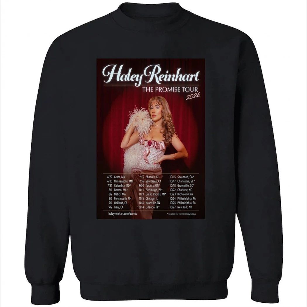 Haley Reinhart Summer Tour 2026 Poster Shirt