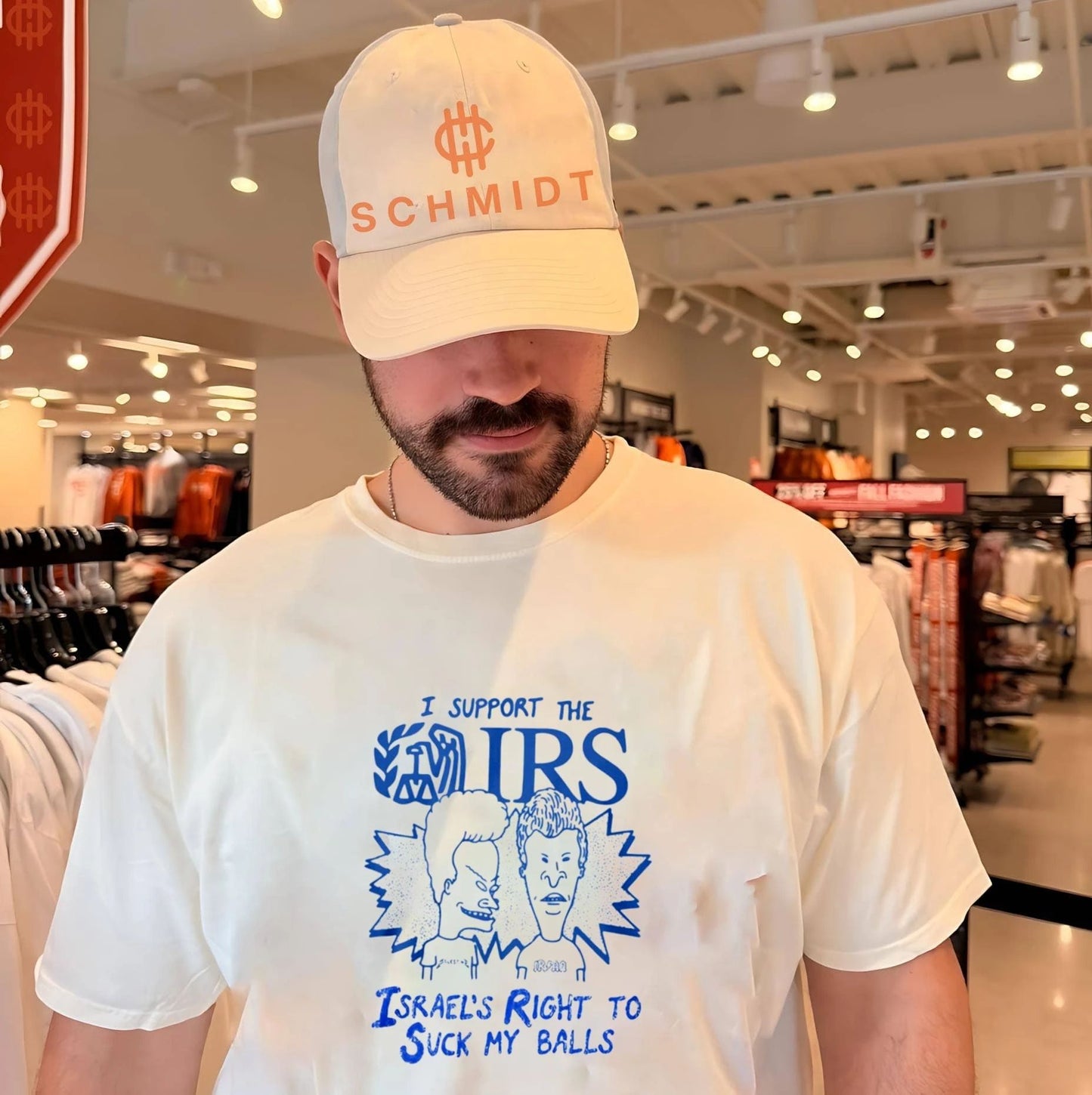 Beavis And Butt Head I Support The Irs Israels Right To Suck My Balls Shirt