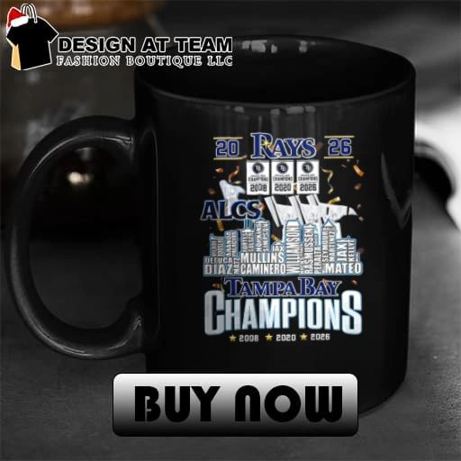 Tampa Bay Rays 3x ALCS Champions 2026 shirt
