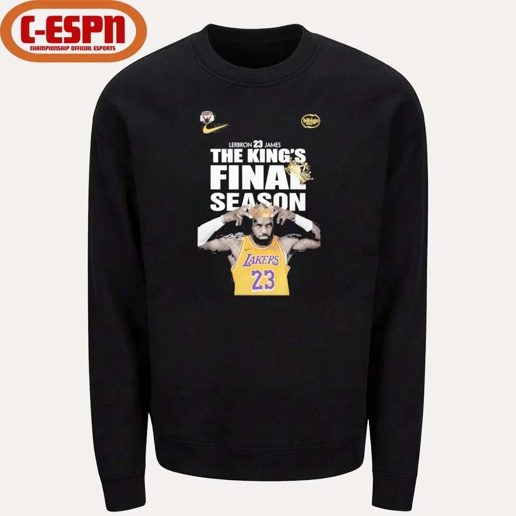Nike Lebron James The King’s Final Season Shirt