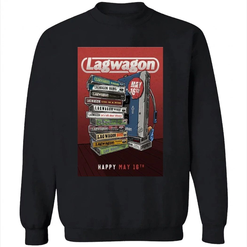 Lagwagon Tour Happy 05.16.2026 San Francisco, CA Poster Shirt