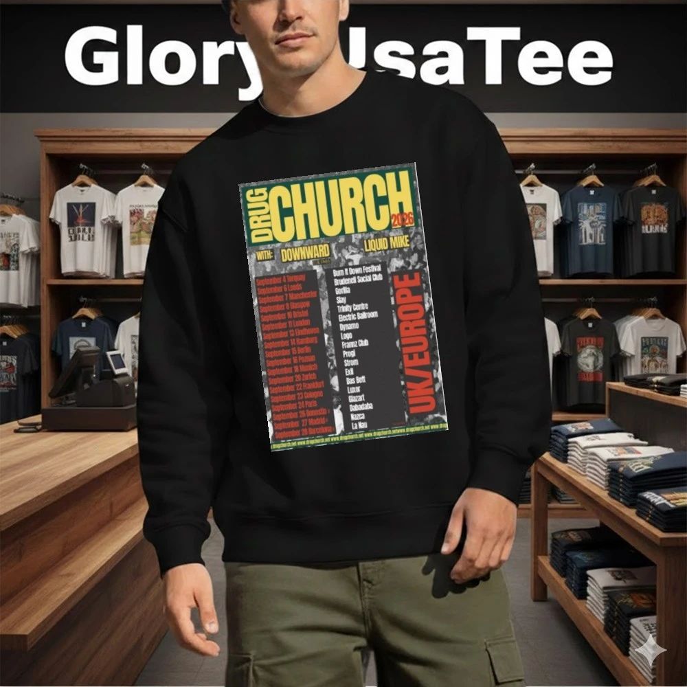 Drug Church UK & Europe Tour Poster Shirt