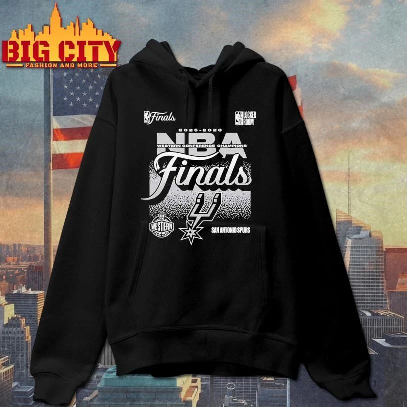 Spurs 2026 Conference Finals Champions Locker Room Shirt