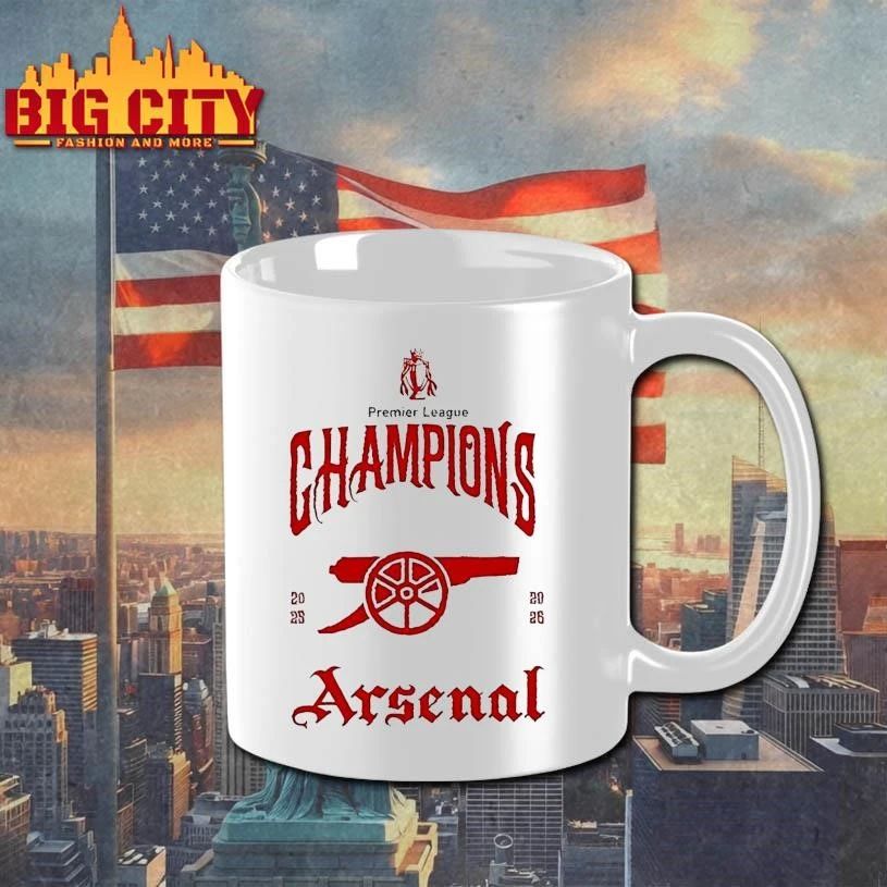 Arsenal Fc Premier League Champions 2025 26 North London Forever Shirt