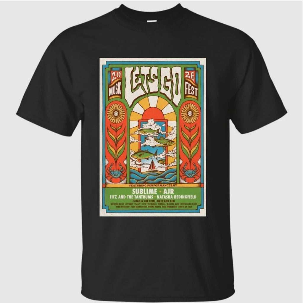 Let’s Go! Music Fest 6-6-2026 Crownsville MD Poster Shirt