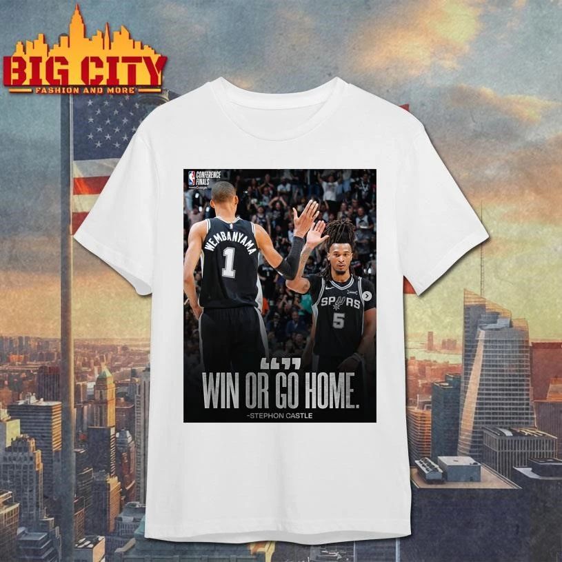 Spurs vs Thuner Win Or Go Home Finals Game Poster Shirt