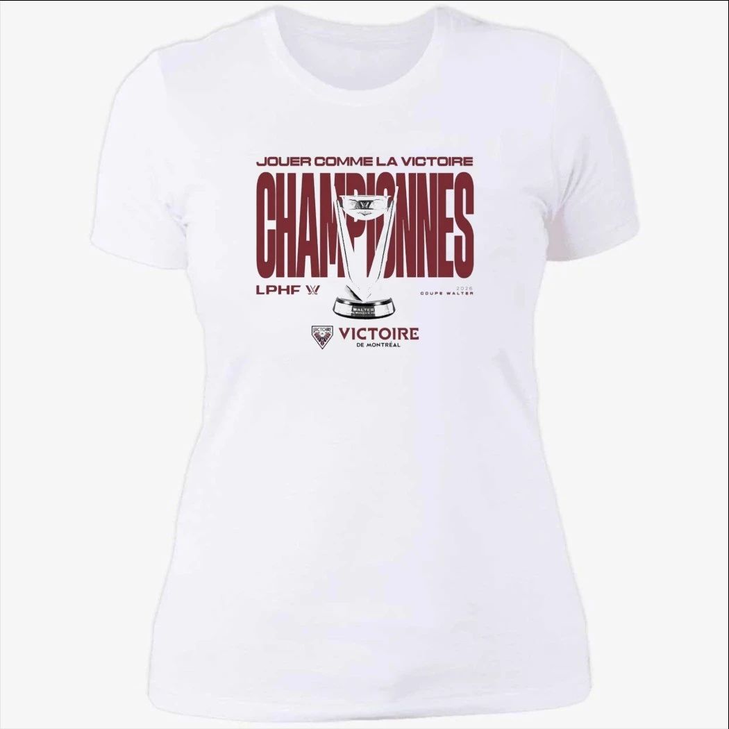 Adult Montreal Victoire Stadium Essentials Champions Big Cup 2026 Urban T-Shirt