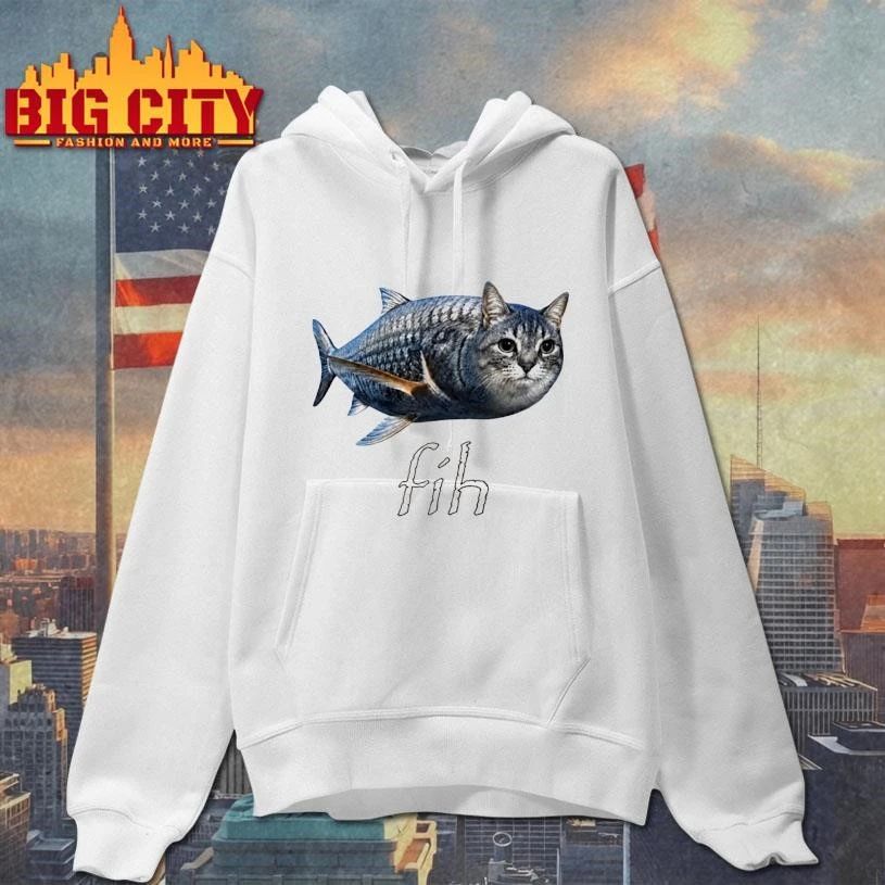 Fih Cat-fish Hybird Funny Shirt