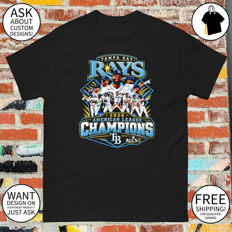 Tampa Bay Rays 2026 American League Champions All Team shirt