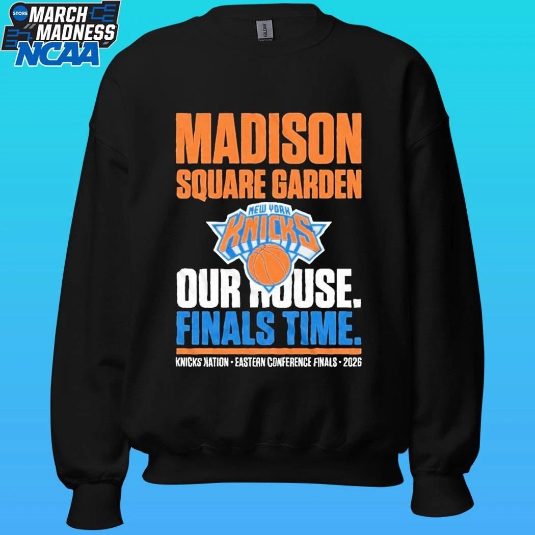 New York Knicks Eastern Conference Finals Game 1 2026 Madison Square Garden Shirt