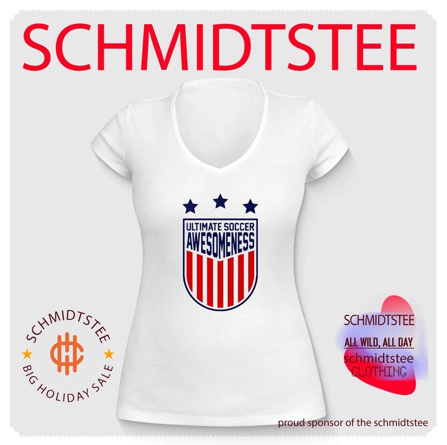 Ultimate Soccer Awesomeness 2026 logo shirt