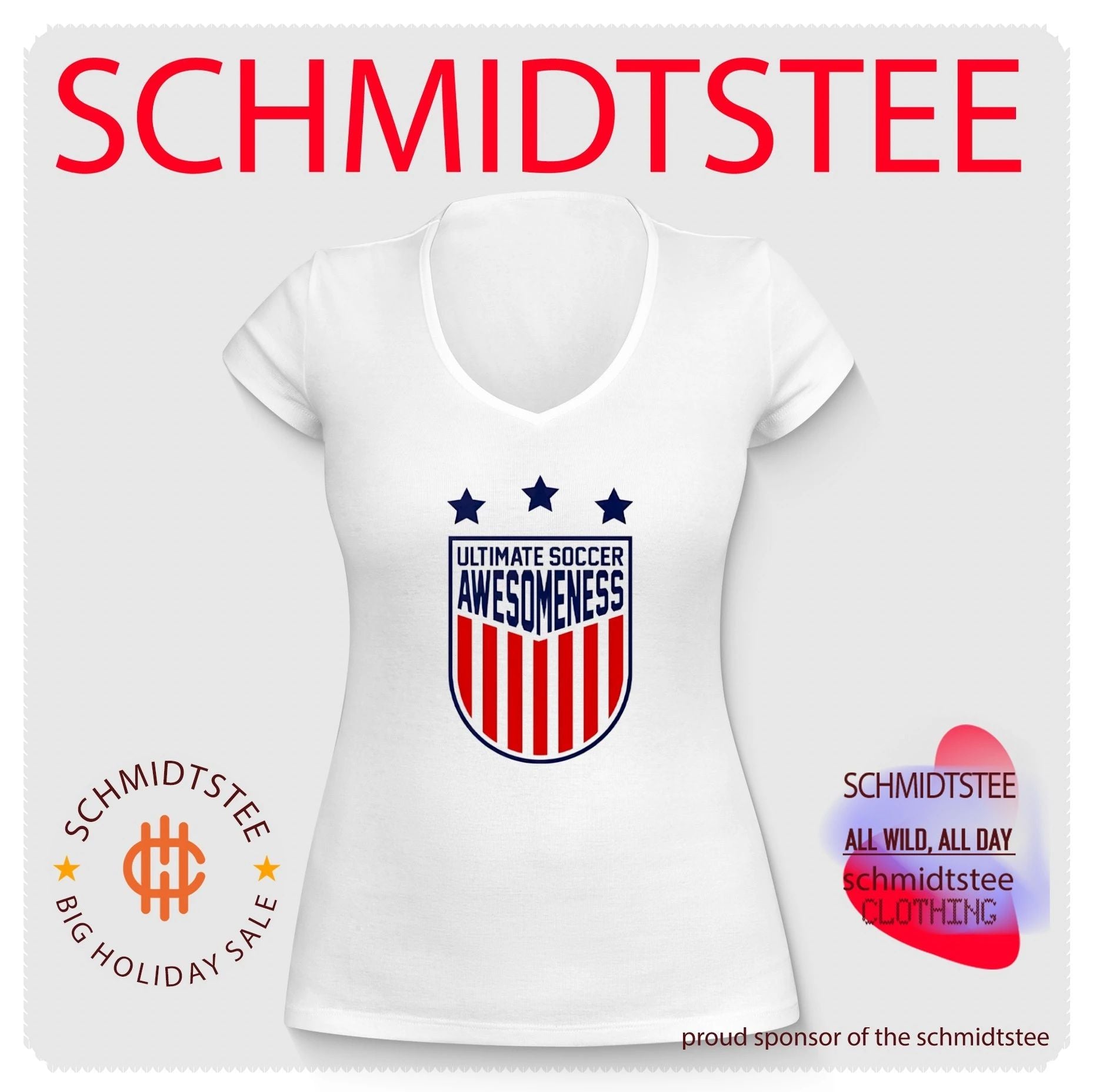 Ultimate Soccer Awesomeness 2026 logo shirt