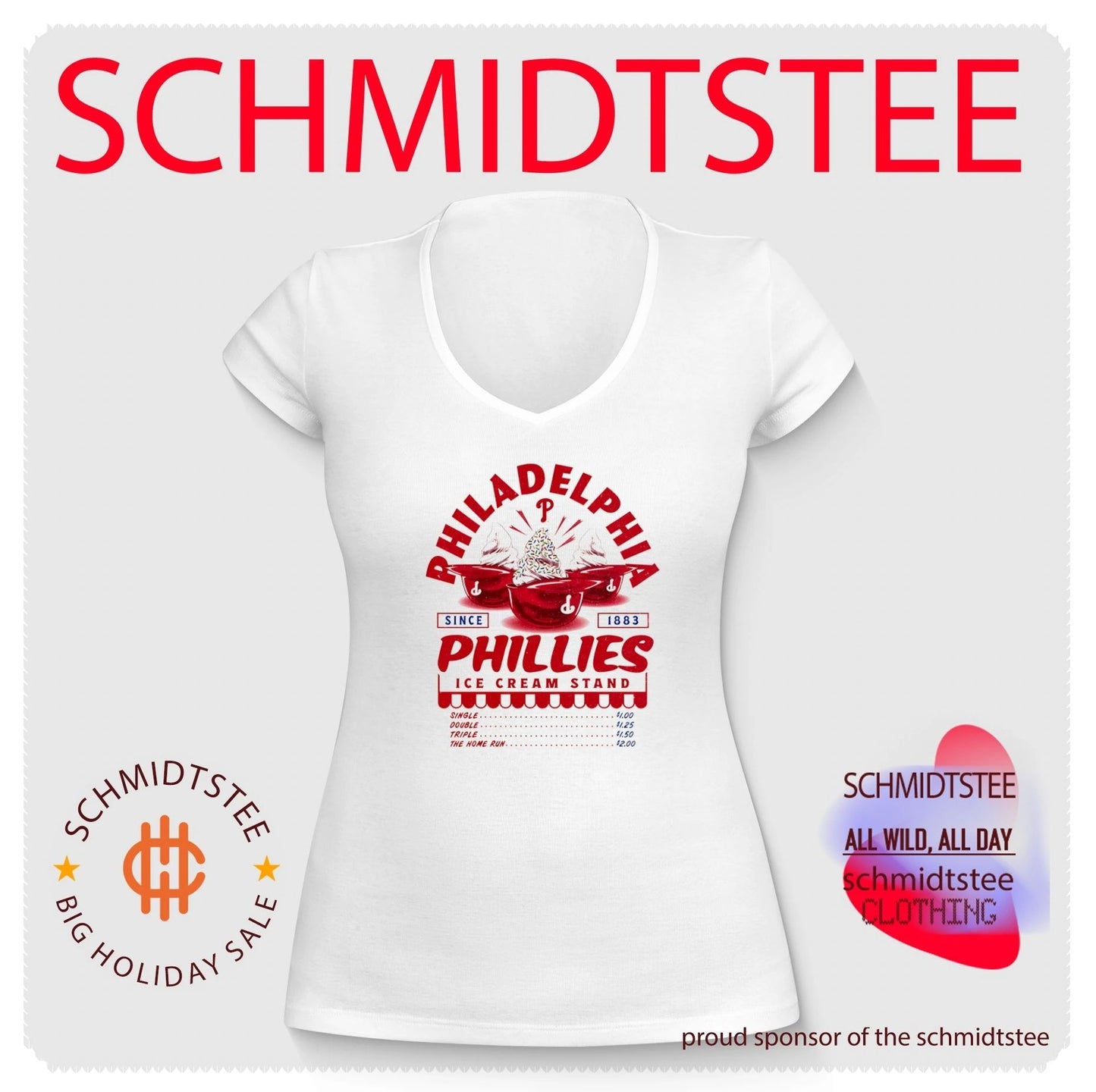 Philadelphia Phillies Ice Cream Stand shirt