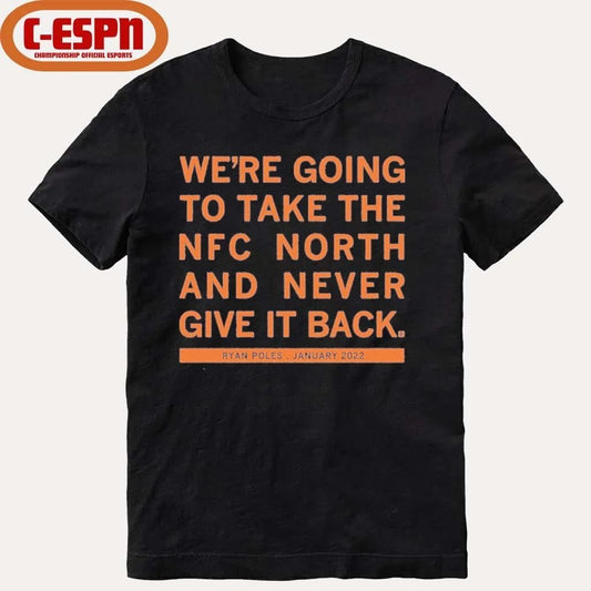 Ryan Poles Chicago Bears Take The North Shirt