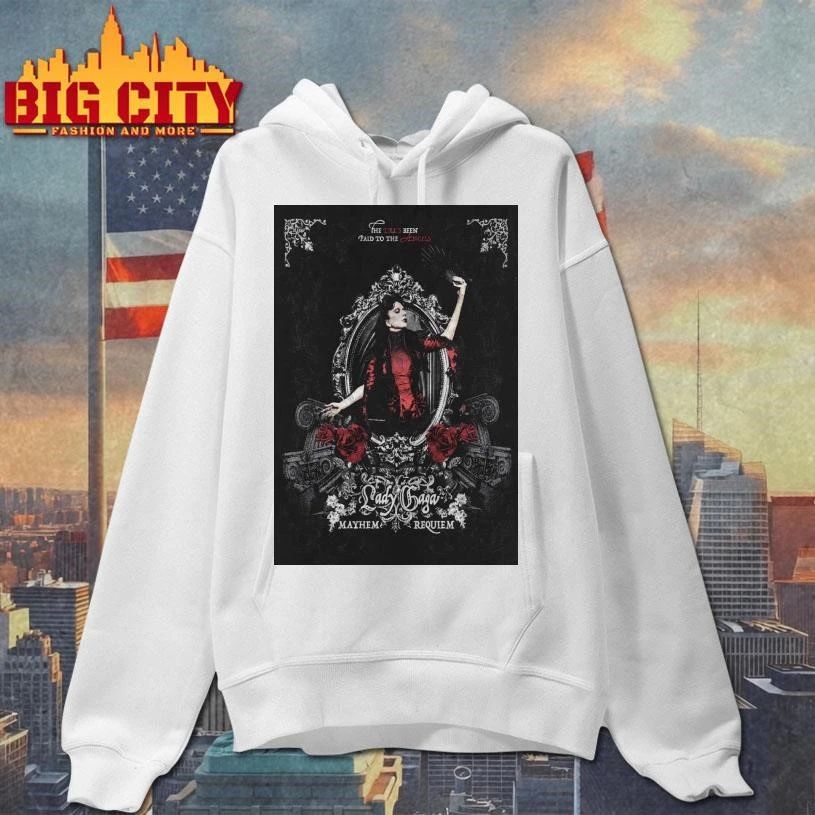 Lady Gaga Mayhem Ball Tour 2026 Requiem Poster Shirt