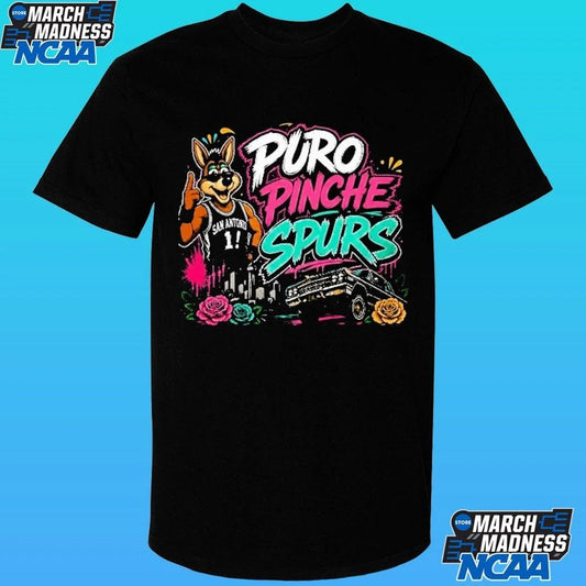 Coyote Puro Pinche Spurs San Antonio Spurs Basketball Nba 2026 Shirt