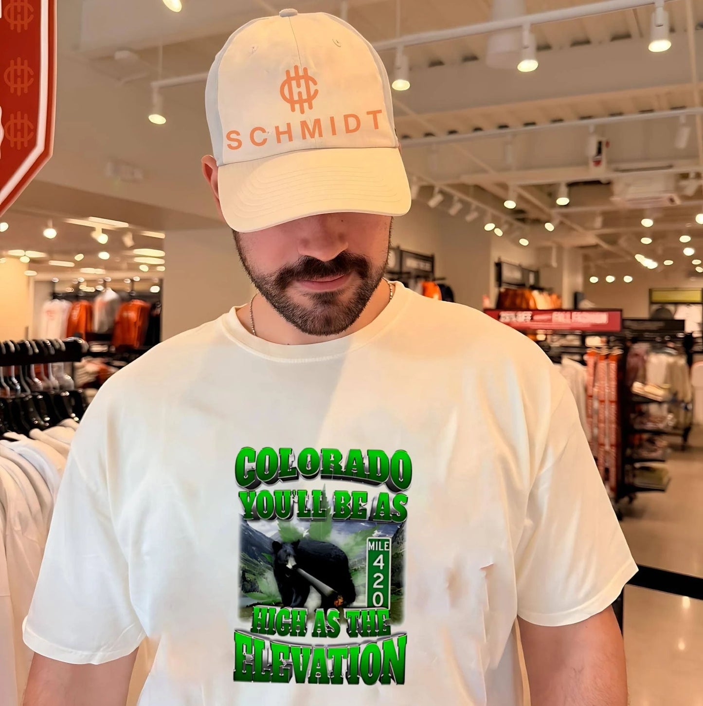 Colorado you’ll be as high as the elevation mile 420 graphic shirt