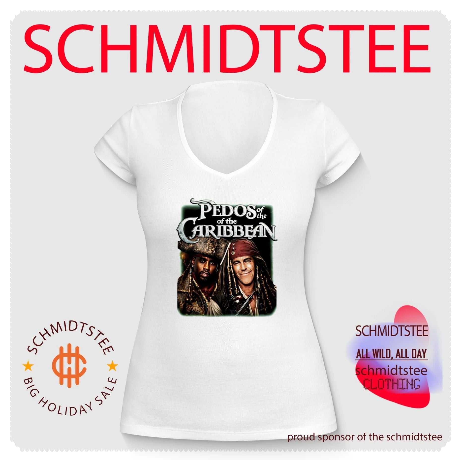 Pedos Of The Carribean Epstein Diddy Shirt