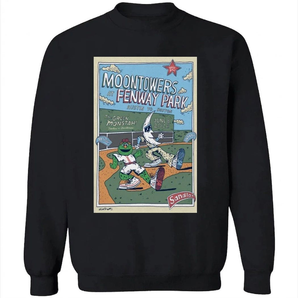 Moontowers Boston Fenway Poster 06-08-26 Shirt
