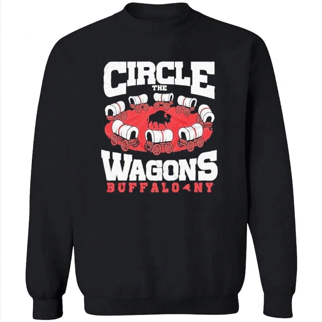 Circle The Wagons Buffalo NY Bills Football Fan Shirt
