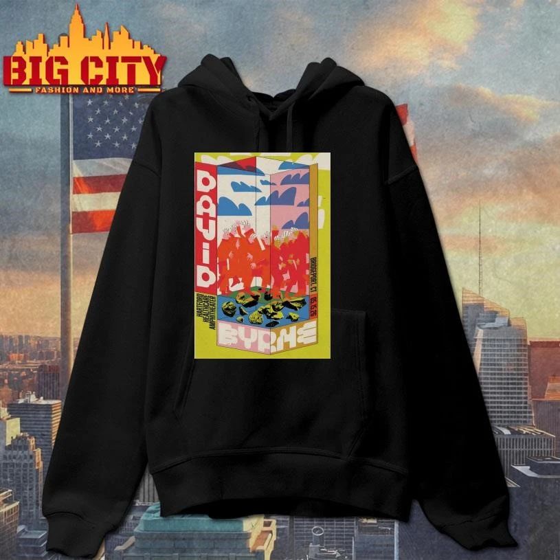 David Byrne In Bridgeport CT On May 15 2026 Tour Poster Shirt