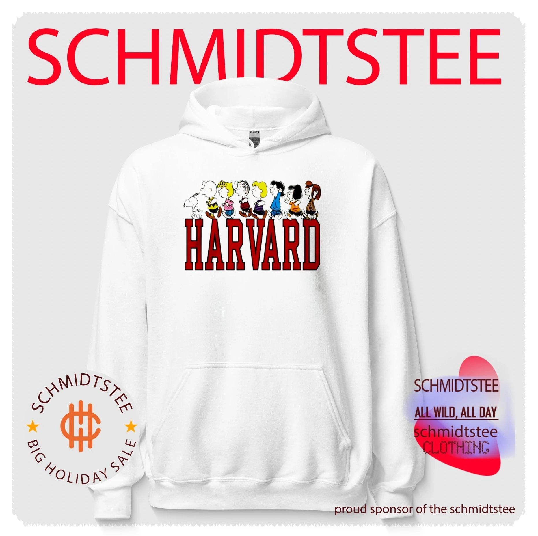 Harvard Woodstock And Peanuts Gang Shirt