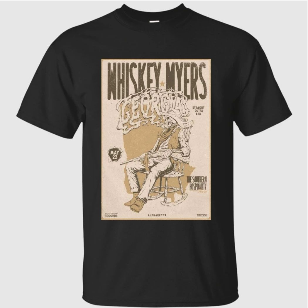 Whiskey Myers Alpharetta GA 5-23-2026 Poster Shirt