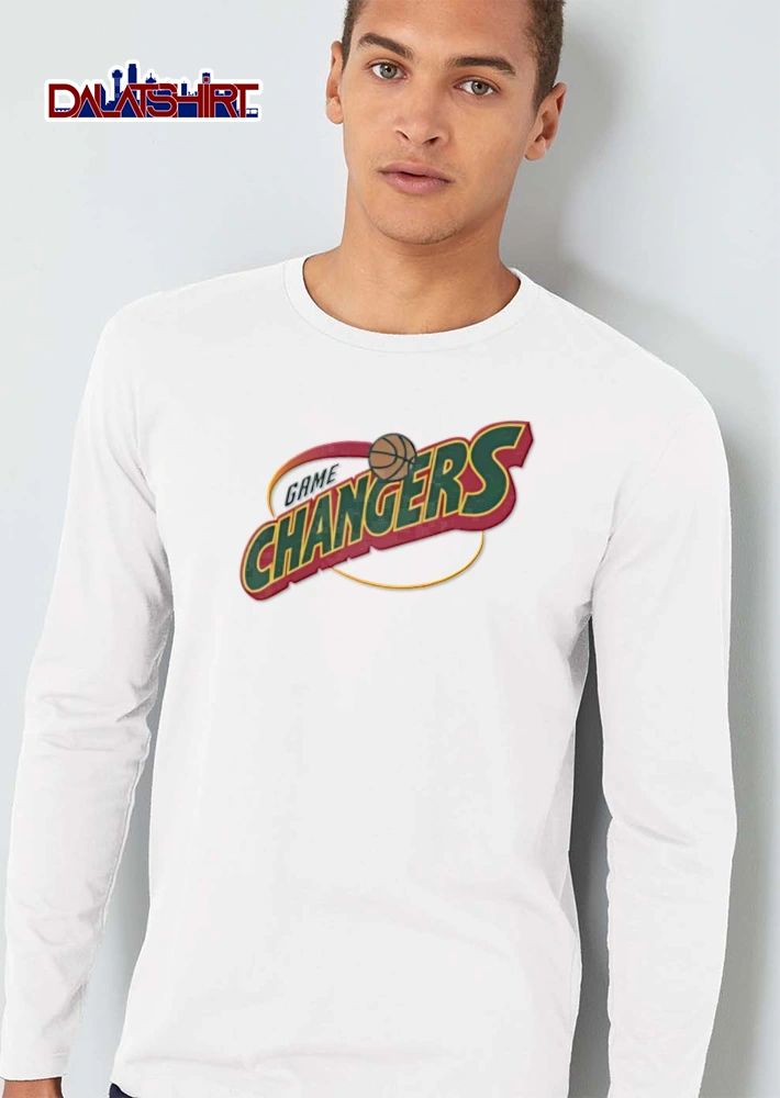 Game Changers basketball graphic logo design shirt