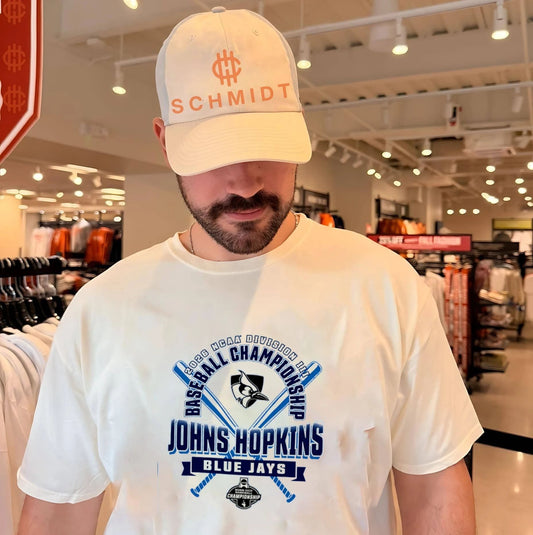Johns Hopkins Blue Jays 2026 NCAA Division III Baseball Championship shirt