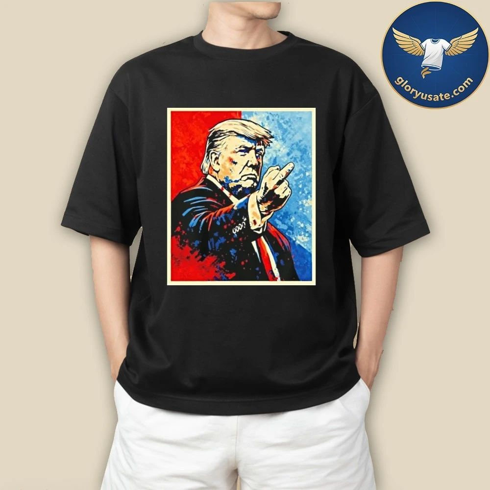 Trump Middle Finger 2026 Meme Hope Shirt