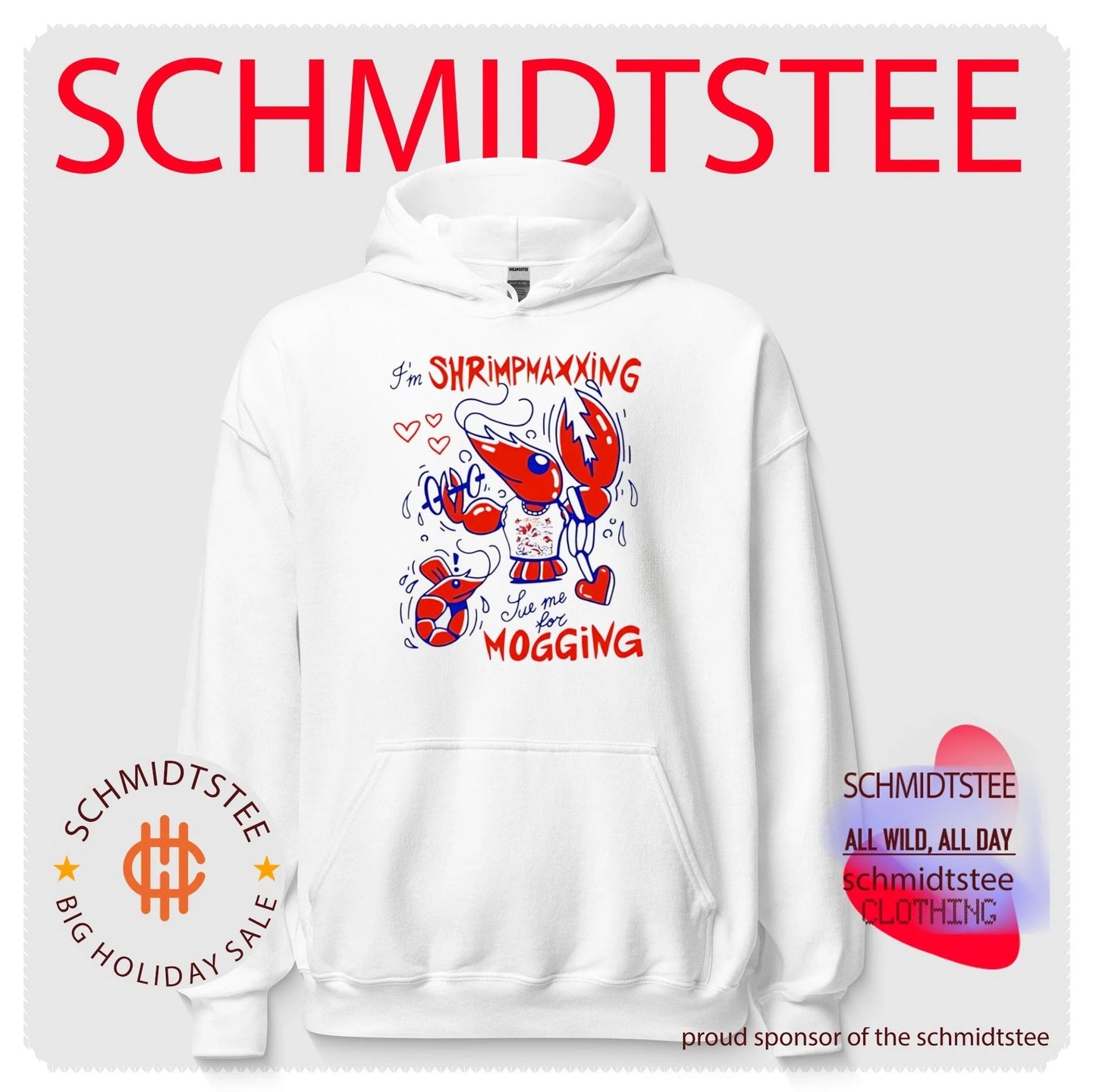 Lobster I’m shrimpmaxxing sue me for mogging shirt