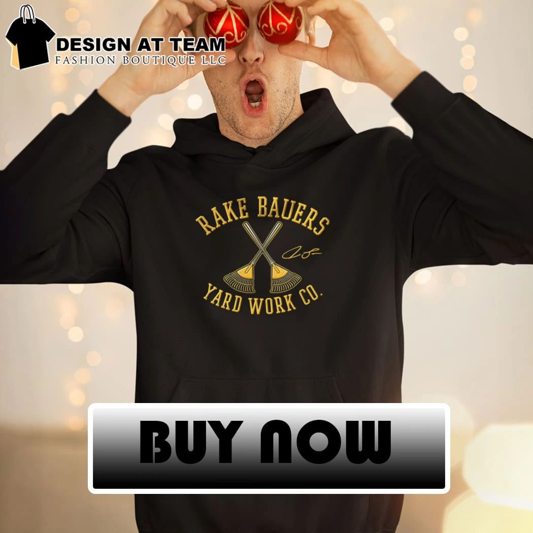 Rake Bauers Yard Work CO Milwaukee Baseball Graphic signature shirt