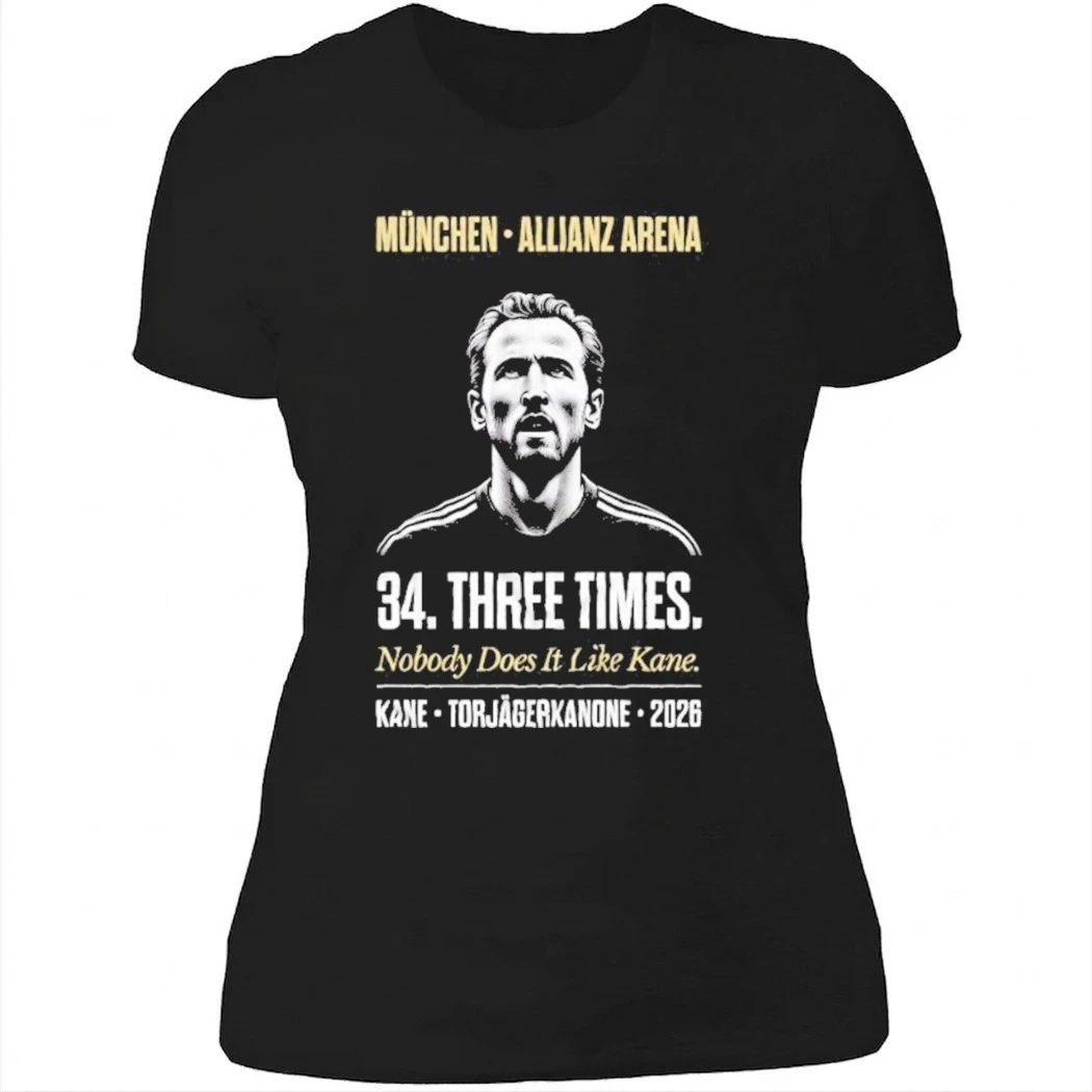 Harry Kane Torjager Kanone Three Seasons Bundesliga Top Scorer 2026 Shirt