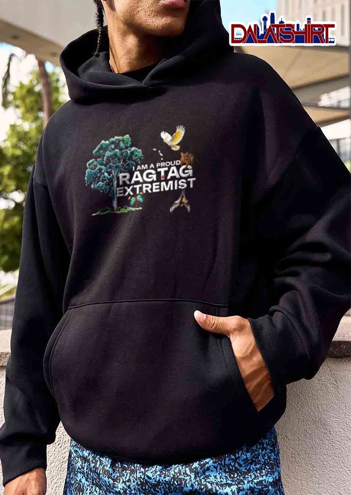 I Am A Proud Ragtag Extremist eucalyptus tree cockatoo magpie possum butterfly bat shirt