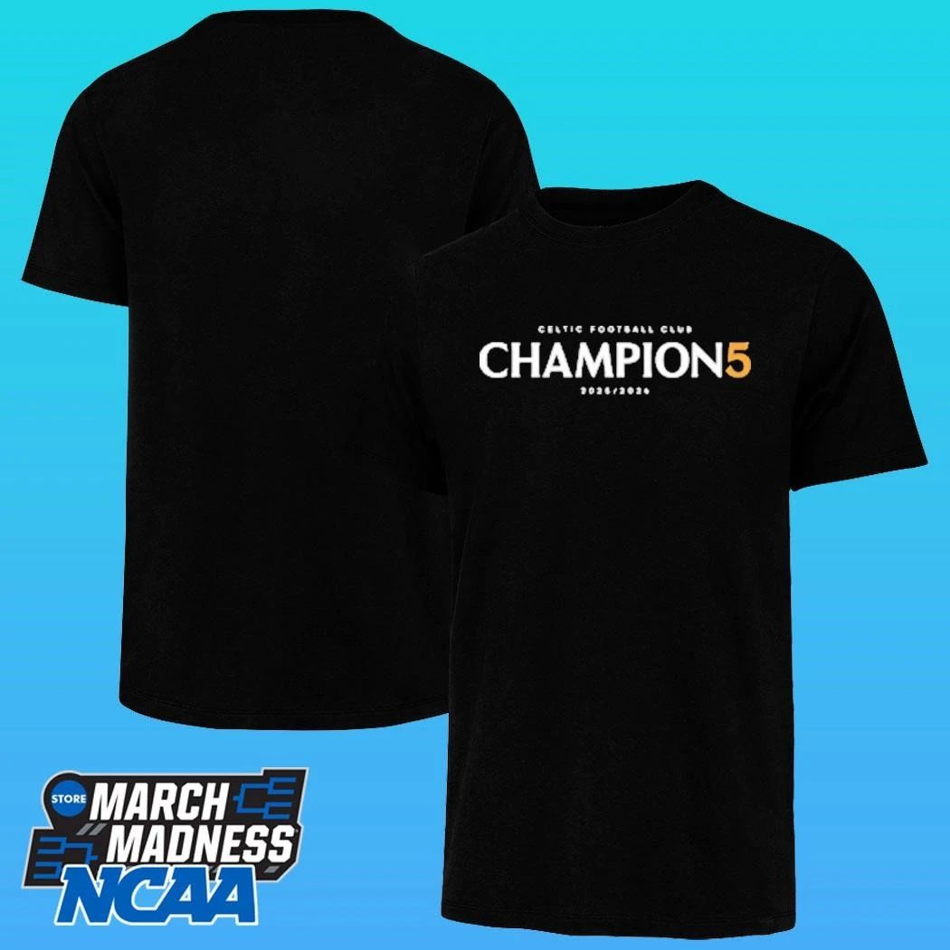 Celtics Football Club Pop Up Tees Champion 5 2025-2026 Shirt