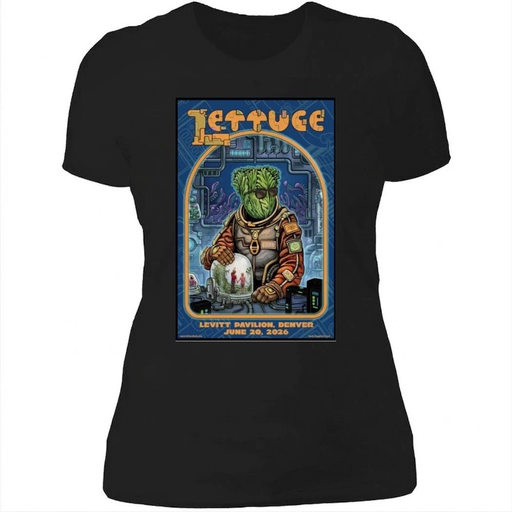LETTUCE June 20 2026 Levitt Pavilion Poster Shirt