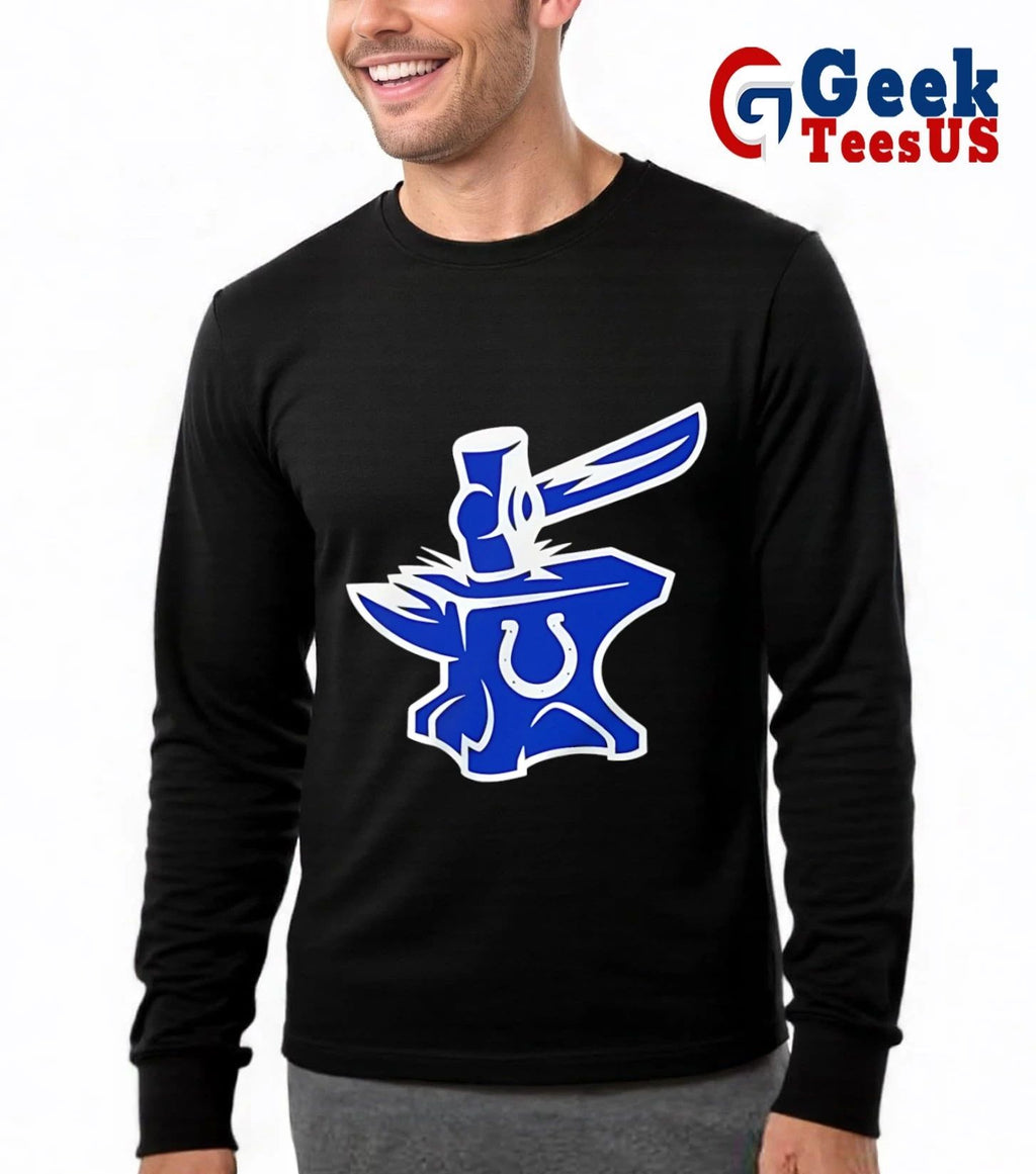 Indianapolis Colts logo Anvil and Horseshoe shirt