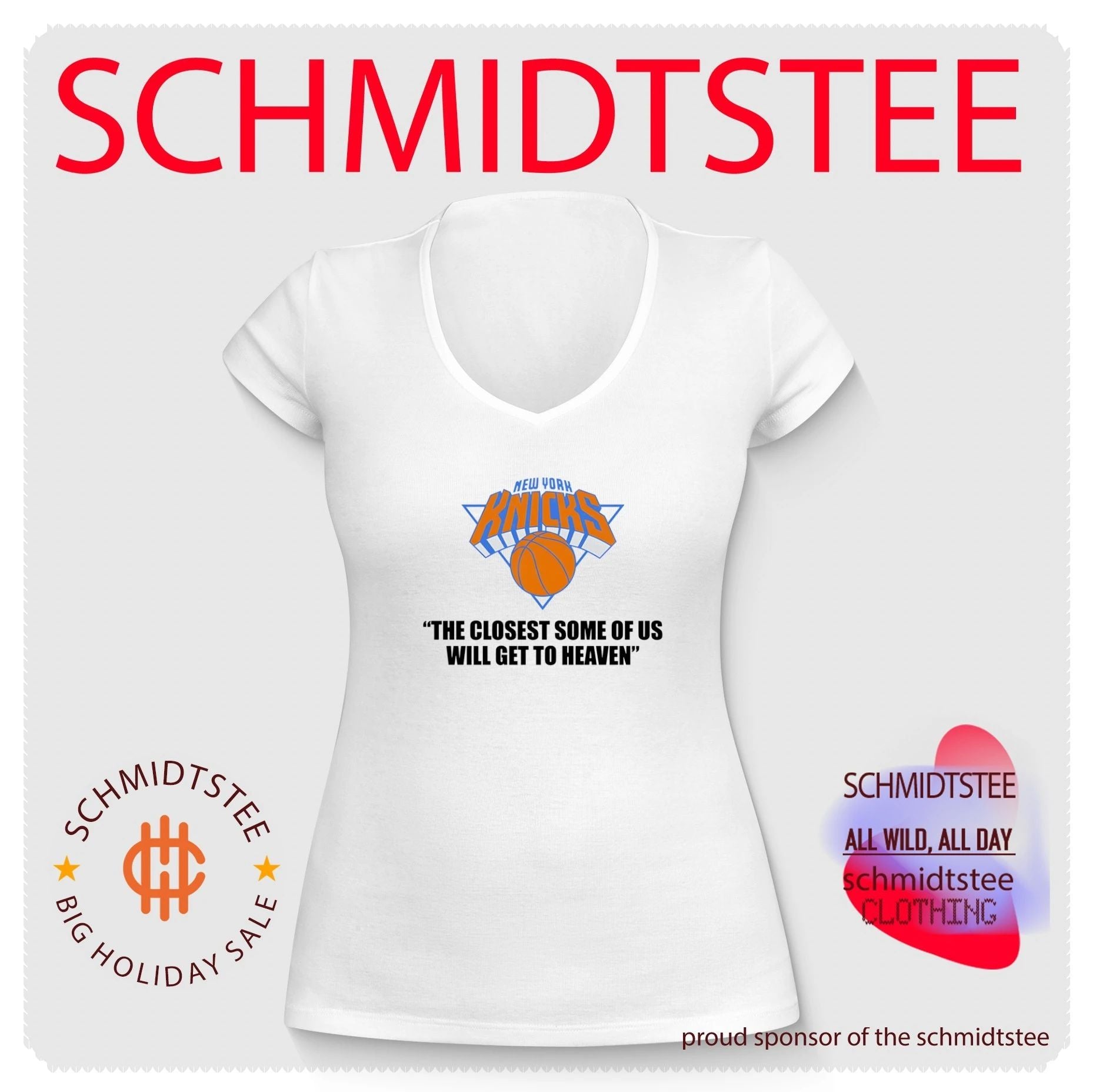 Knicks The Closest Some Of Us Will Get To Heaven Shirt