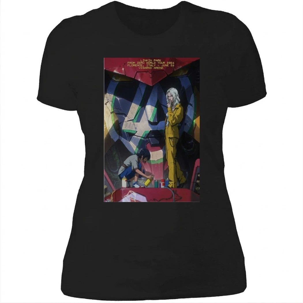 Linkin Park June 26 2026 Visarno Arena Florence, Italy Tour Poster Shirt