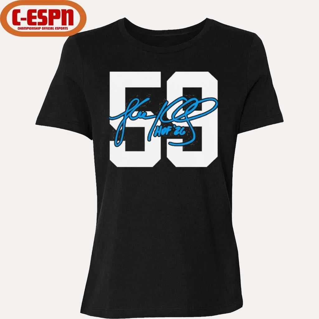 Luke Kuechly Panthers Class of 2026 Elected Signature T-Shirt