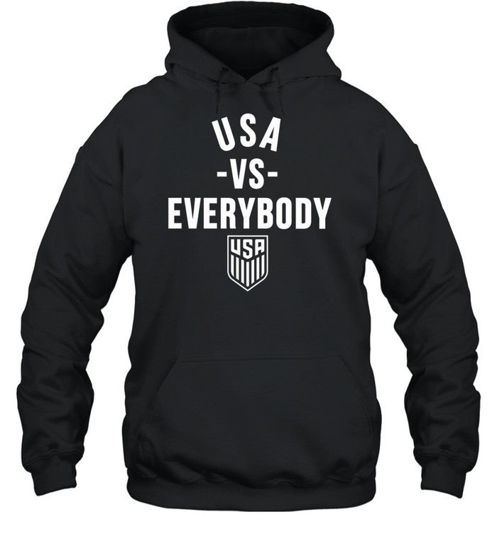 USA vs Everybody Soccer Team Logo USMNT Unisex T-Shirt