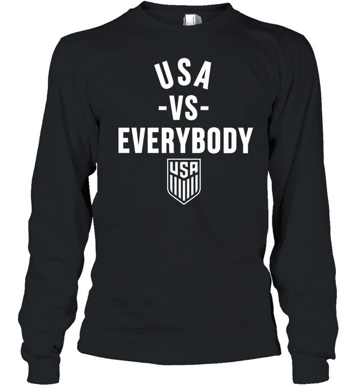 USA vs Everybody Soccer Team Logo USMNT Unisex T-Shirt